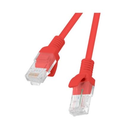 Lanberg Cable de red Cat6 UTP rojo de 10 m